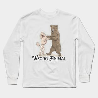 The Dance (with logo) Wrong  Animal Long Sleeve T-Shirt